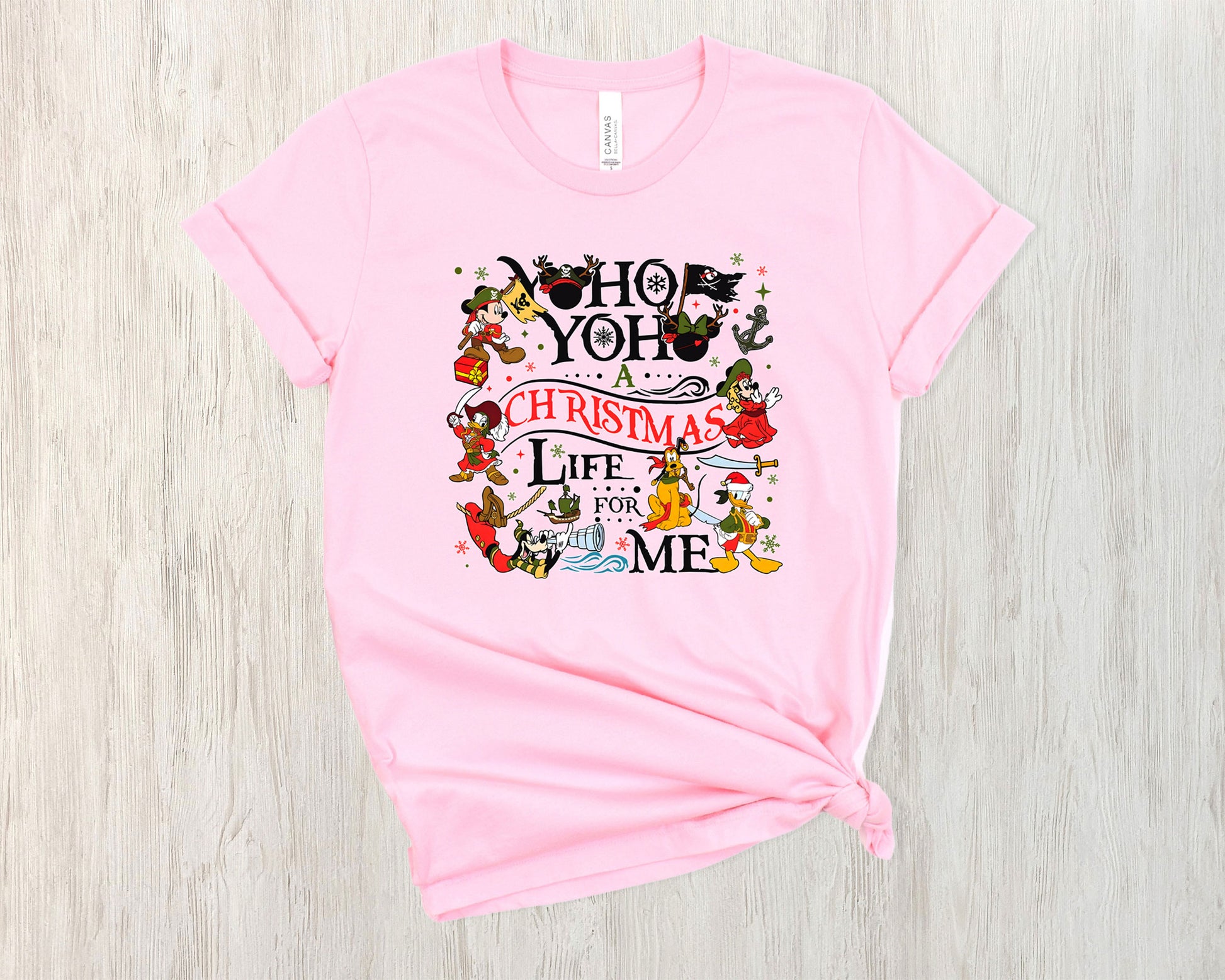 Yo Ho Ho A Christmas Life For Me Tee