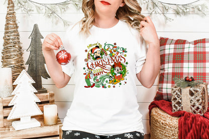 2024 Mickey's Christmas Party Family Shirts