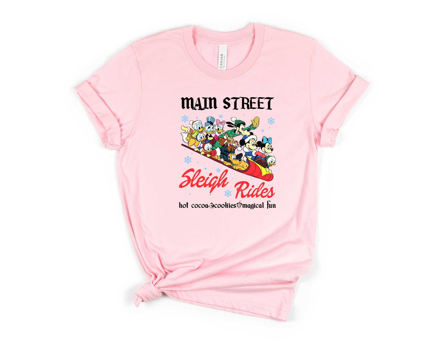 Main Street Sleigh Rides Christmas Shirt