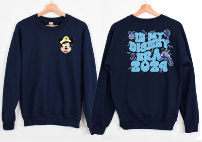 Cute Mickey & Minnie Two sides Cruise Family Matching Sweatshirts