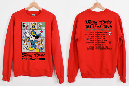 Disney Cruise The Eras Tour Family Matching Sweatshirts