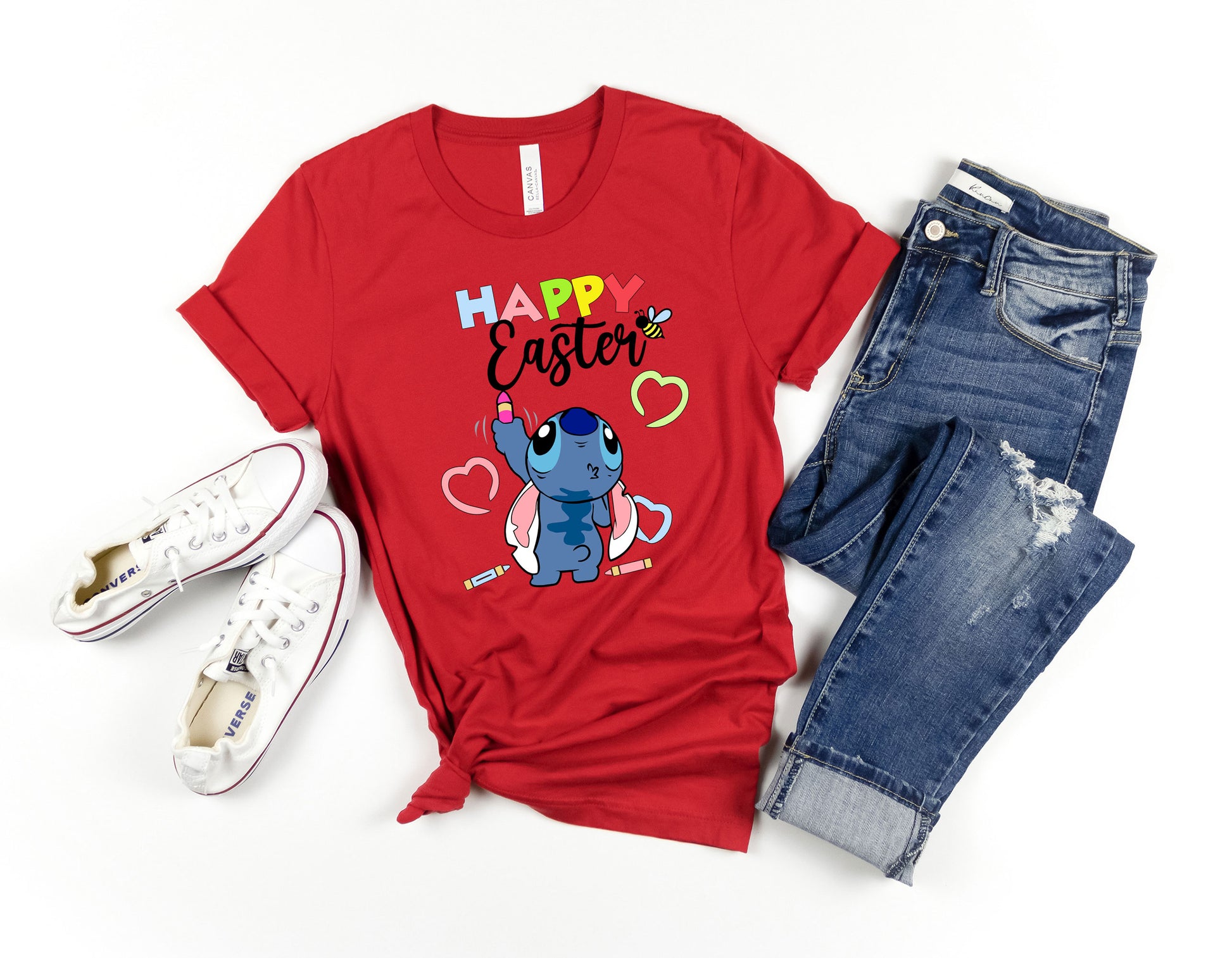 Cute Stitch Easter T Shirts