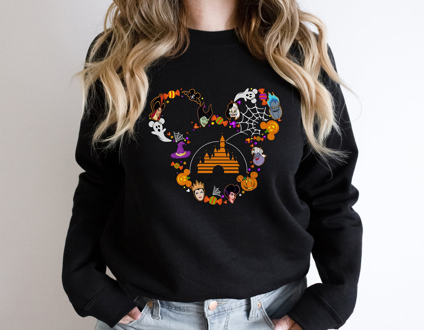 Disney Evil Princess Halloween vacation Top