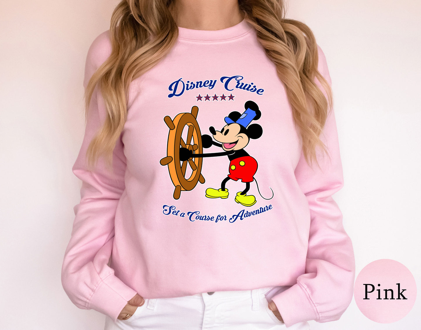 Disney Cruise Adventure Family Sweatshirts, Mickey Mouse Cruise Sweatshirt