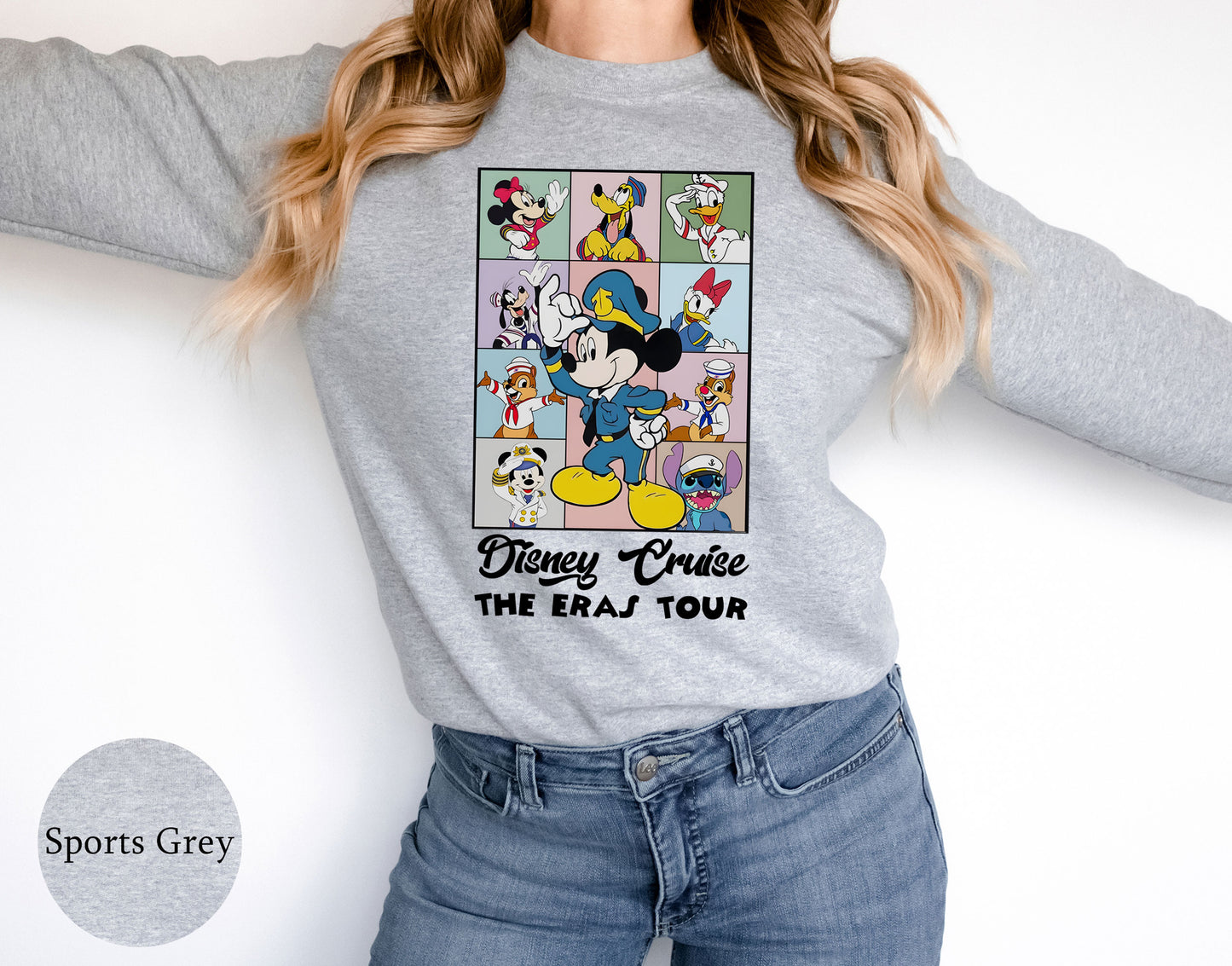 Disney Cruise The Eras Tour Family Matching Sweatshirts