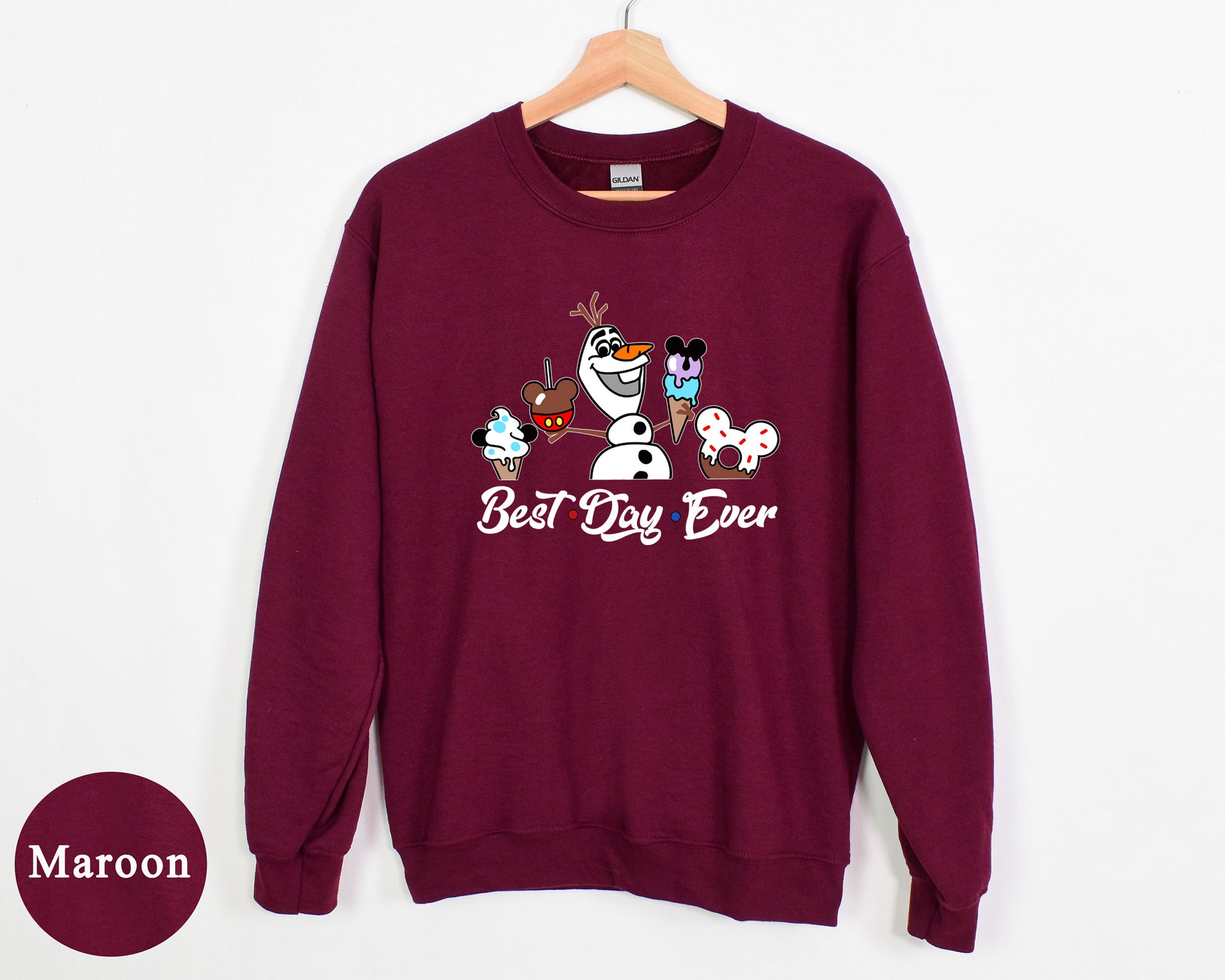 Best Day Ever Disney Trip Frozen Family Sweatshirt