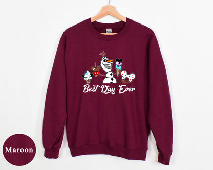 Best Day Ever Disney Trip Frozen Family Sweatshirt