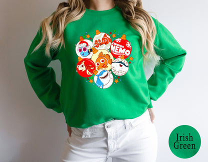 Festive Finding Nemo Christmas Sweatshirt