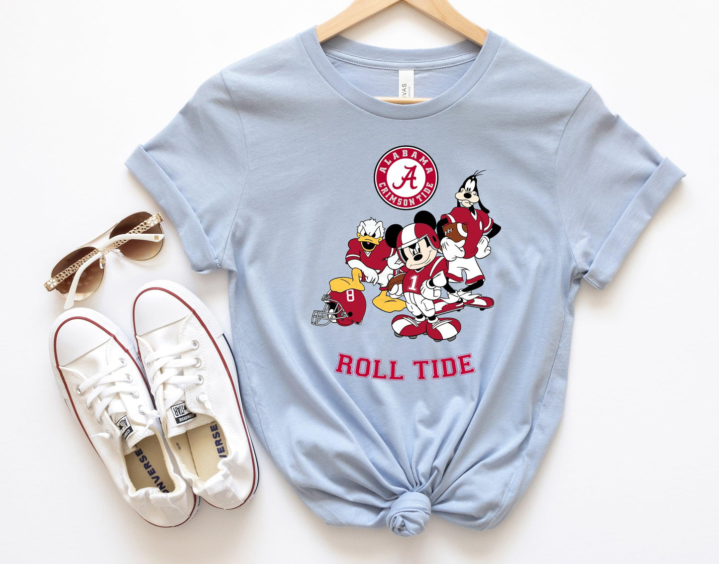 Alabama Crimson Tide Disney football Shirt