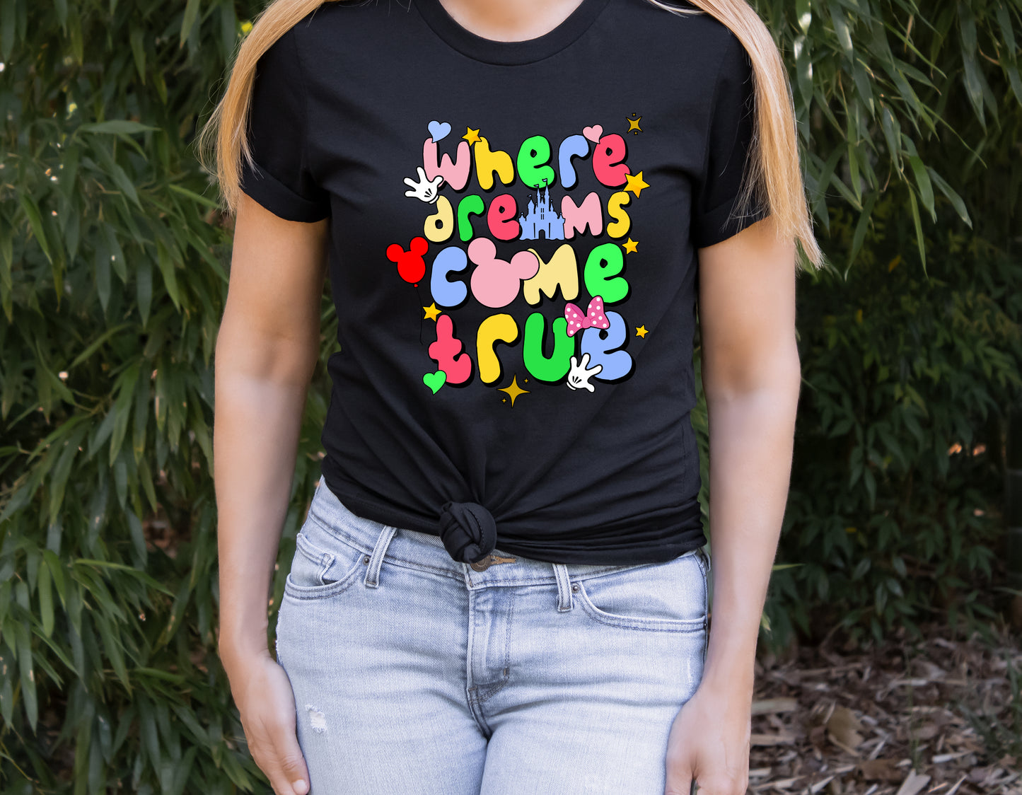 Where Dreams Come True Disney Family Shirt