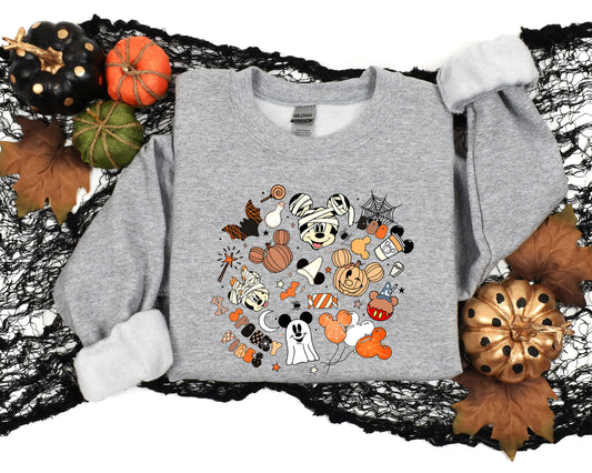 Disney-Inspired Halloween Vacation family matching Sweatshirt