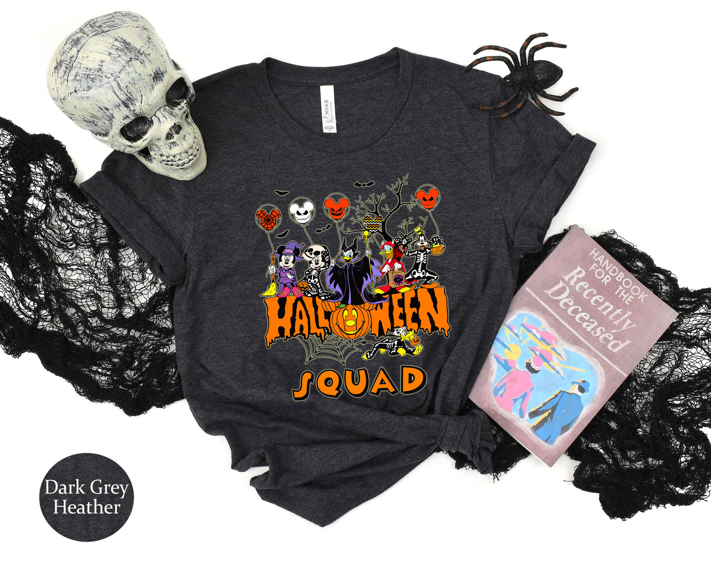 Mickey & Friends Halloween Squad Magic Matching Shirt