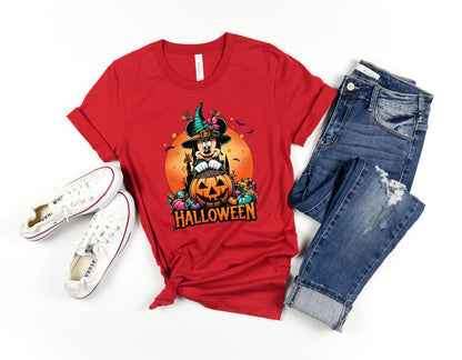 Mickey and Minnie Mouse Halloween Trip Matching Shirts, Disneyland and Disney World Halloween Vacation Family Gift 