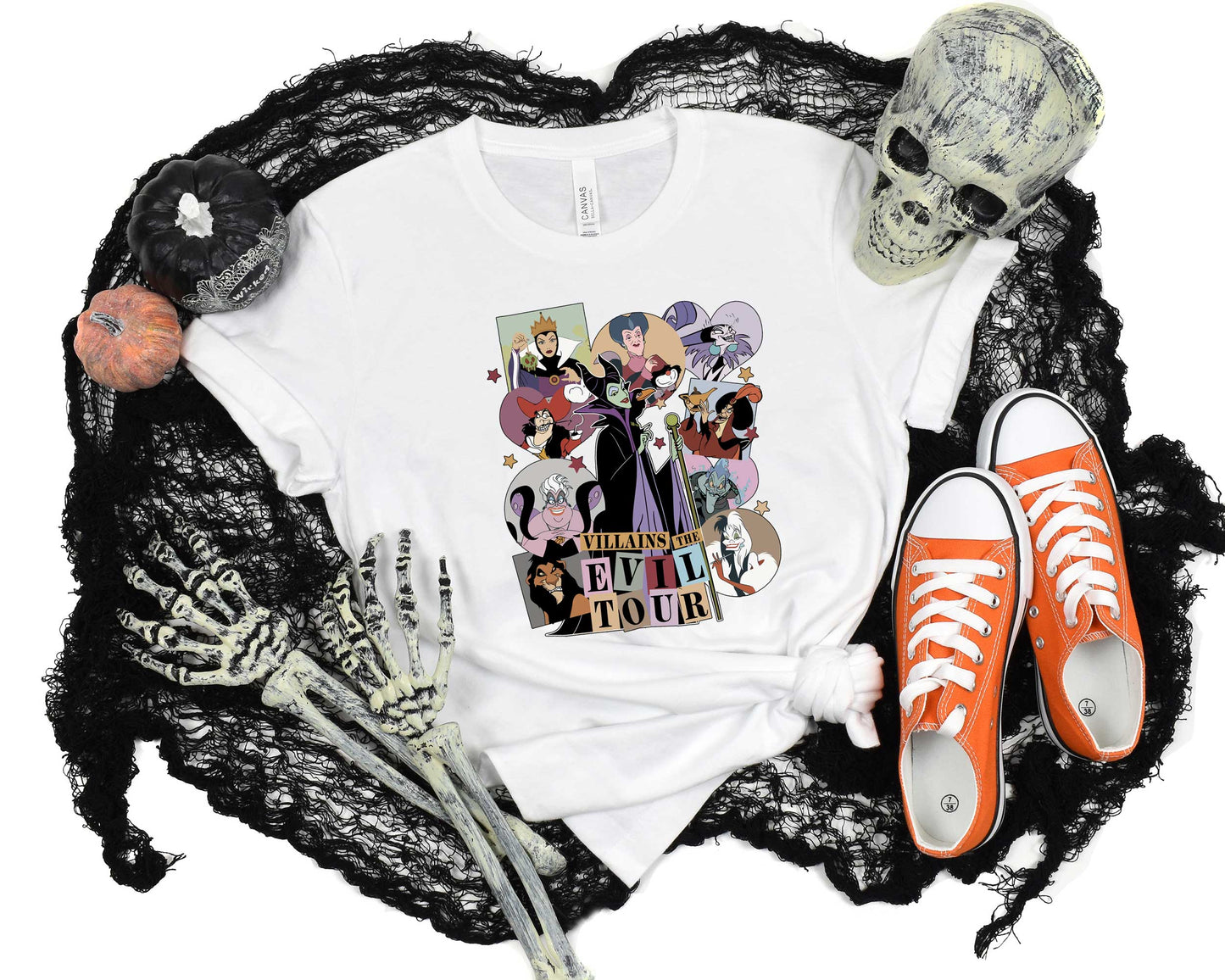 Villains The Evil Tour Tee-Disney Evil Princess Halloween Shirt