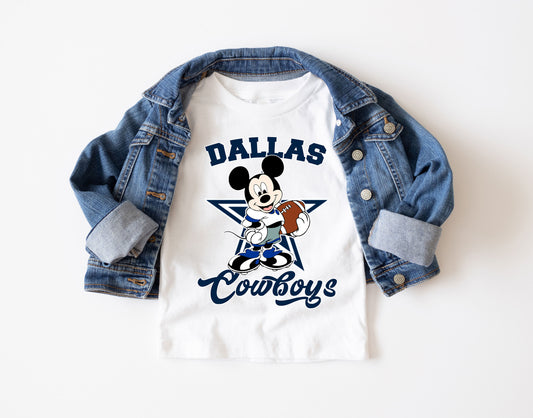 Dallas Cowboys Mickey Mouse toddler Shirt