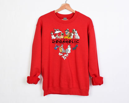 I am a Dogaholic Disney-Inspired Cute Sweatshirt