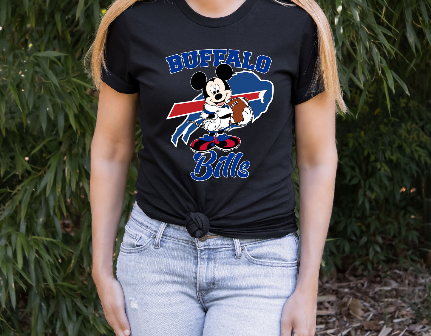 Buffalo Bills Mickey Mouse football Shirt