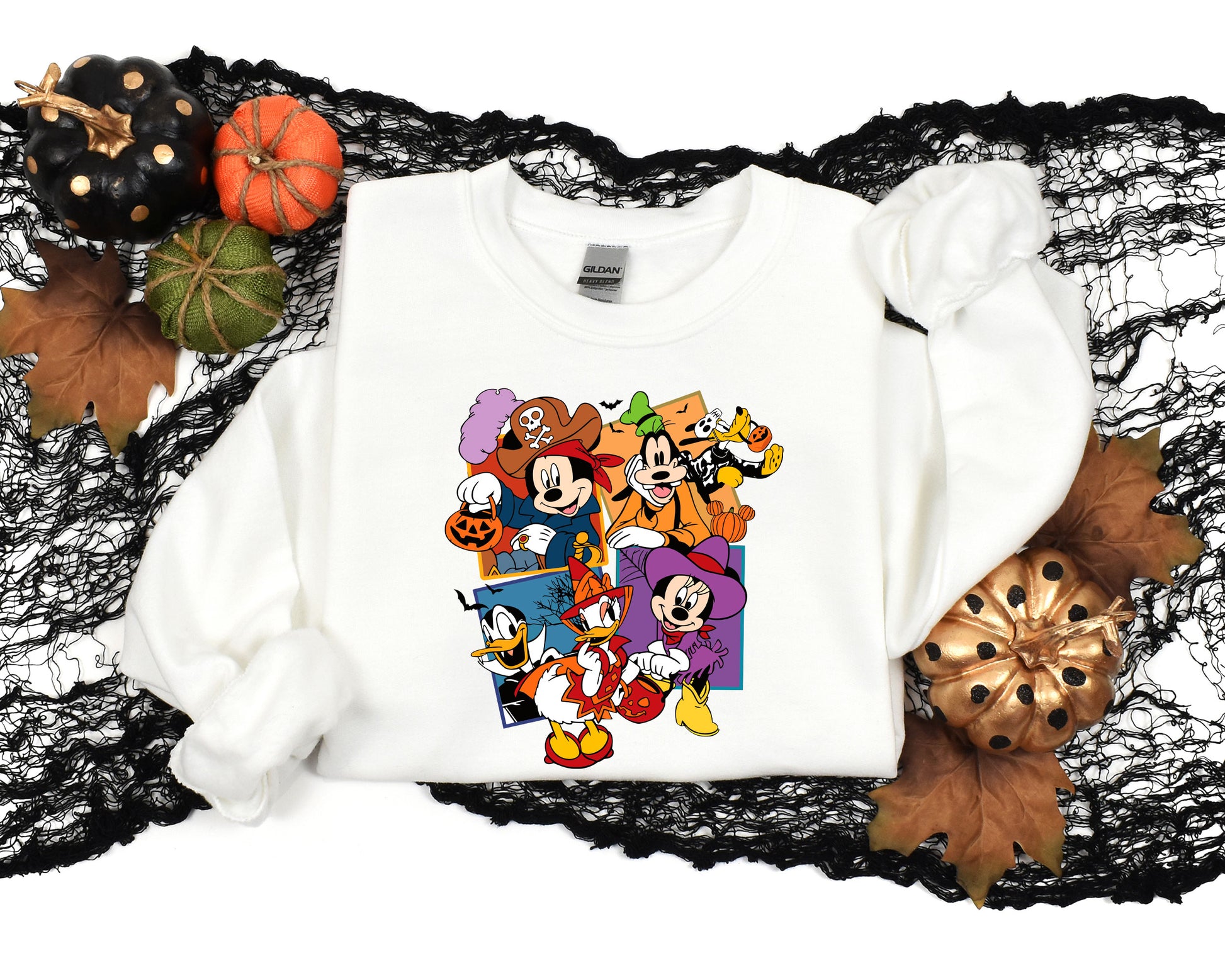 Mickey Mouse and Friends Halloween Vacation Family Sweatshirt