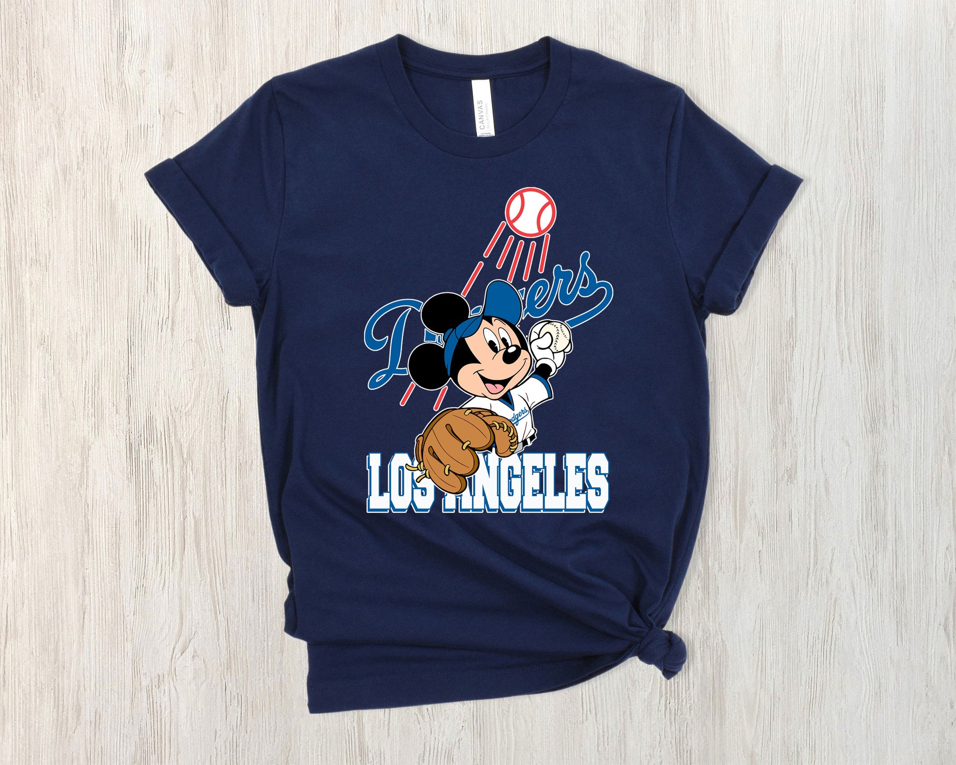 Los Angeles Dodgers Mickey baseball Shirt