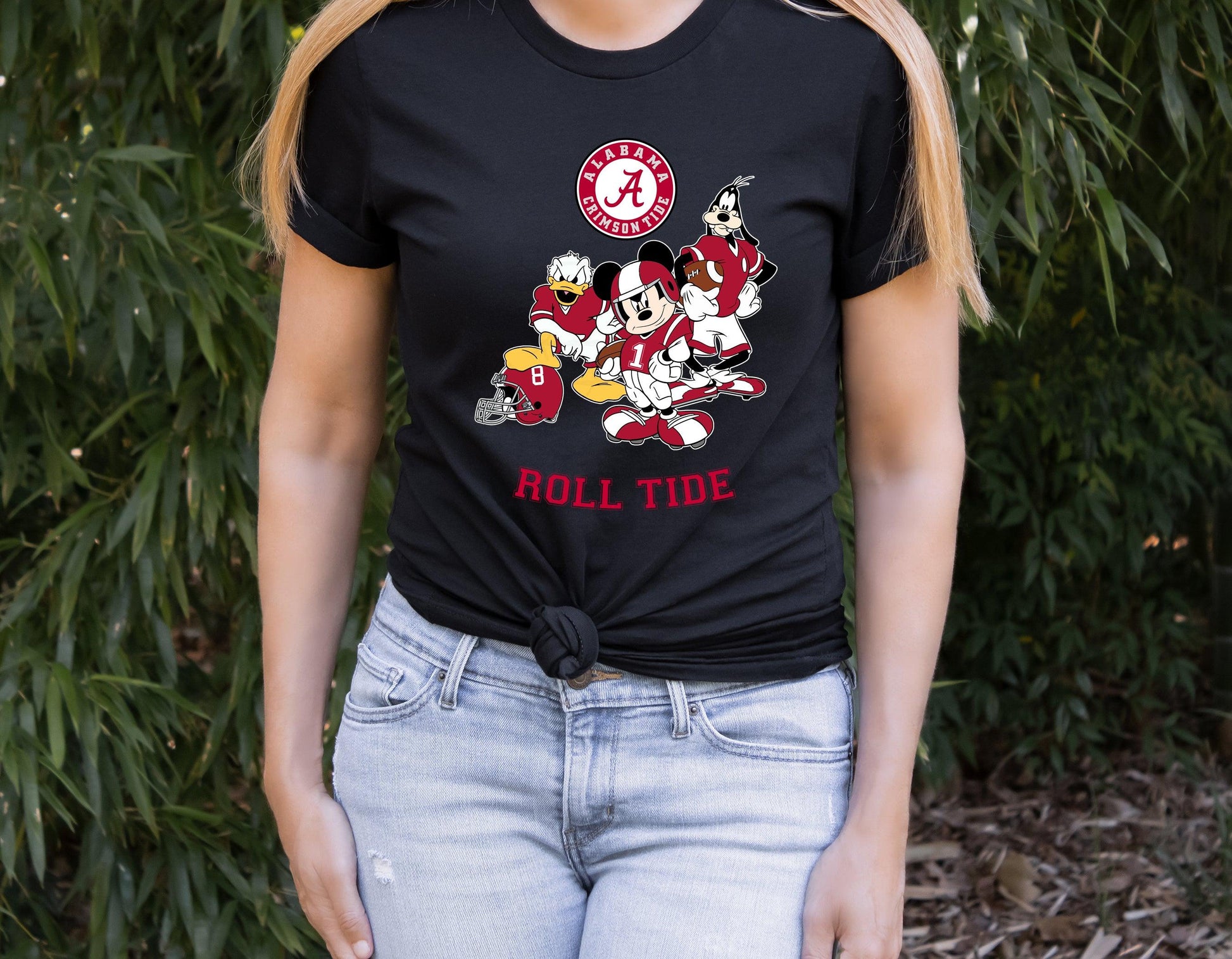 Alabama Crimson Tide Disney football Shirt