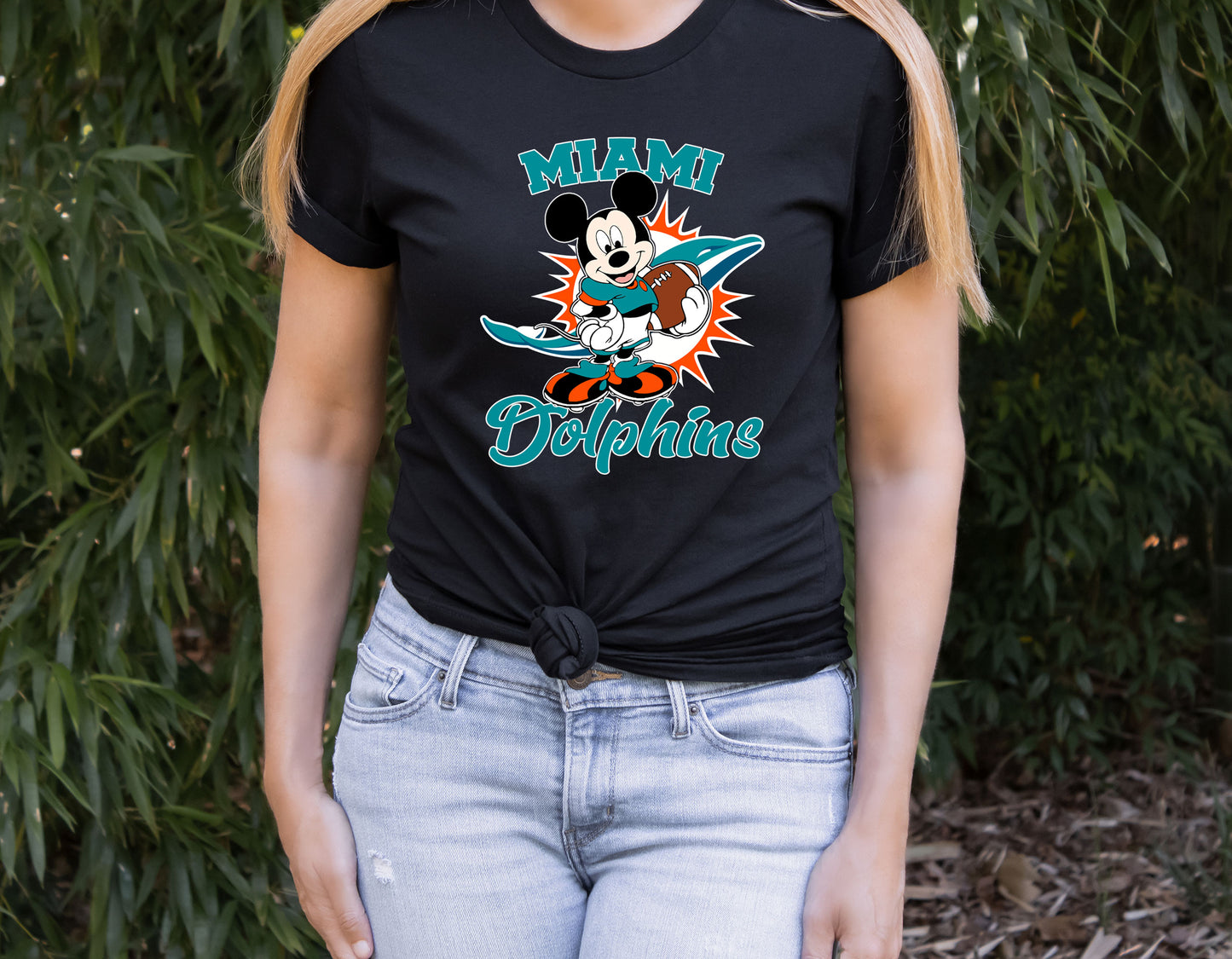 Miami Dolphins Mickey Mouse football Shirt