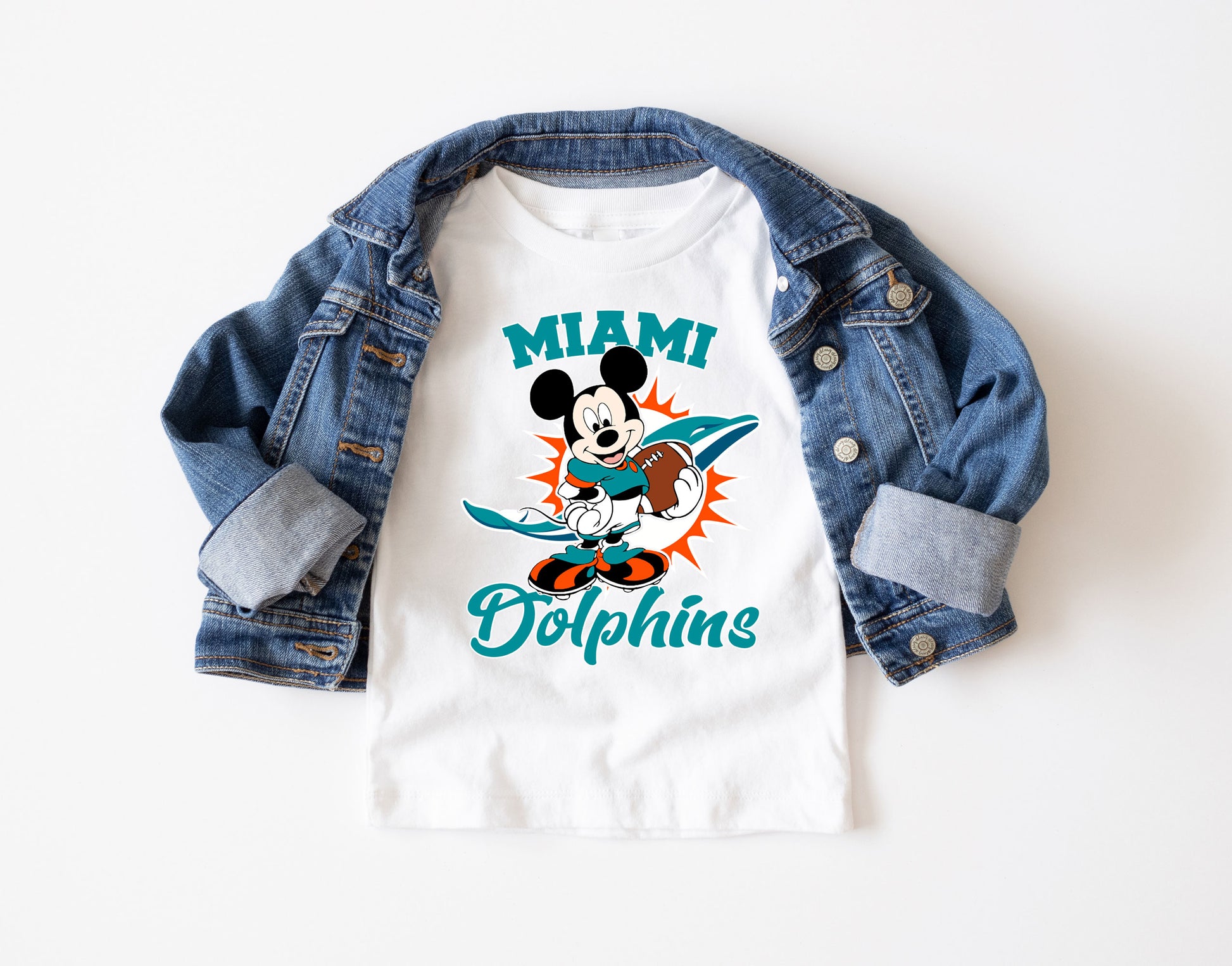 Miami Dolphins Mickey Mouse football Shirt