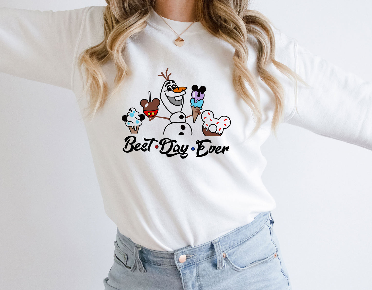 Best Day Ever Disney Trip Frozen Family Sweatshirt