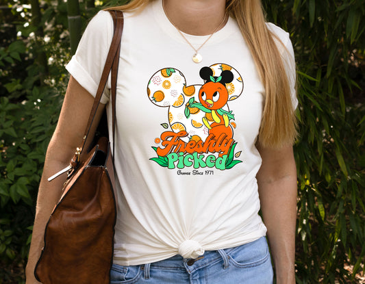 Freshly Picked Disney Orange Bird Epcot Shirt