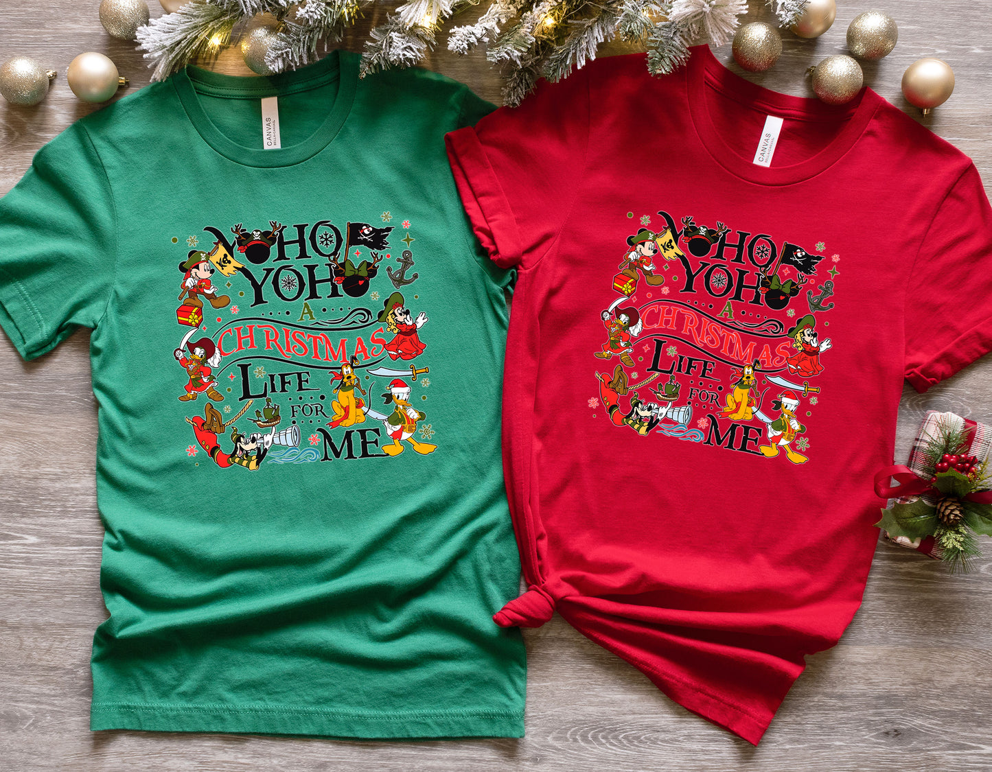 Yo Ho Ho A Christmas Life For Me Tee