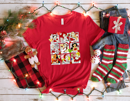 Disney Princess Christmas Shirt