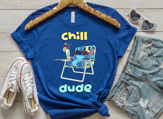 Chill Dude Stitch Shirt