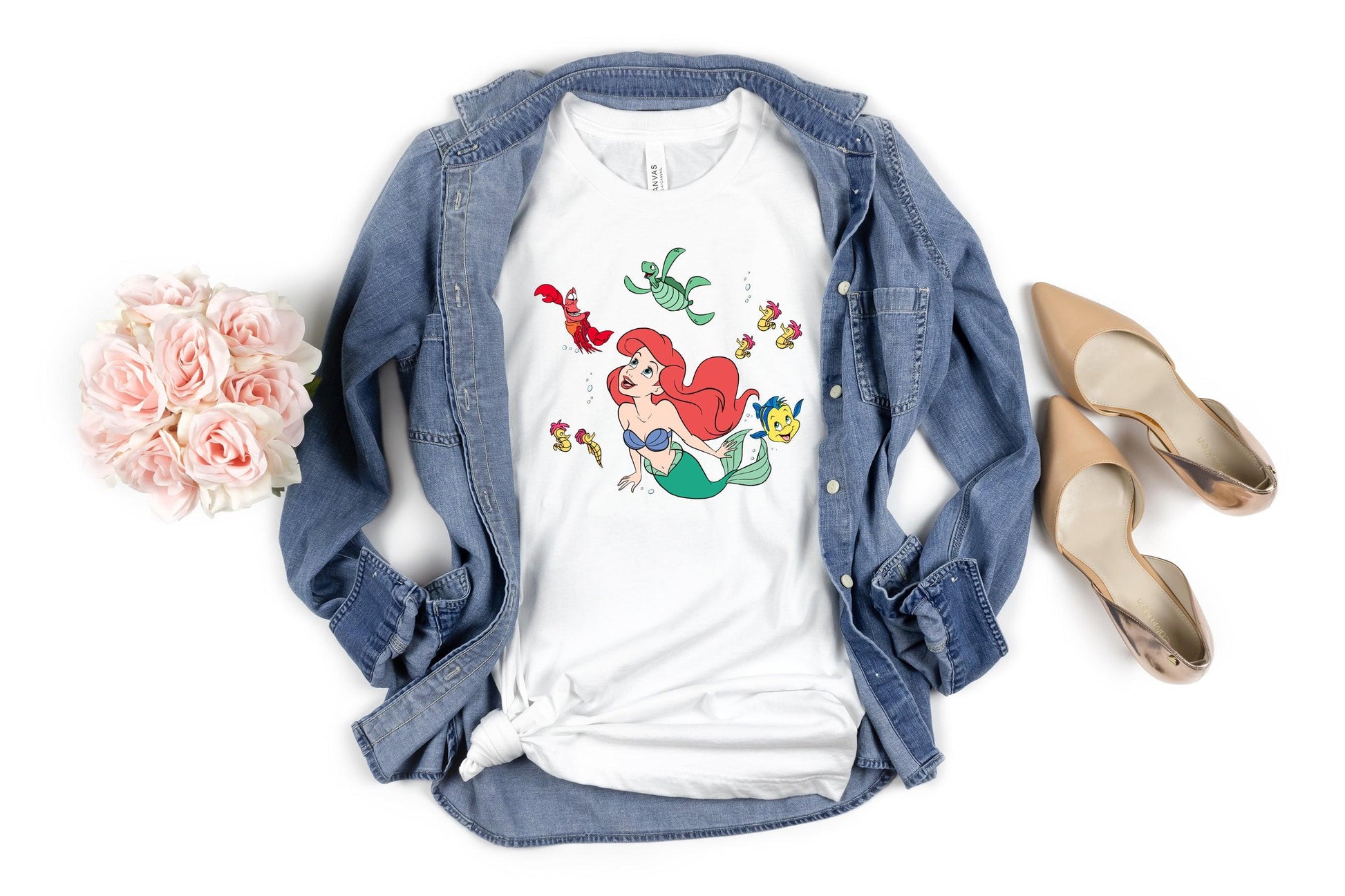 Disney Princess Ariel Trendy Shirt