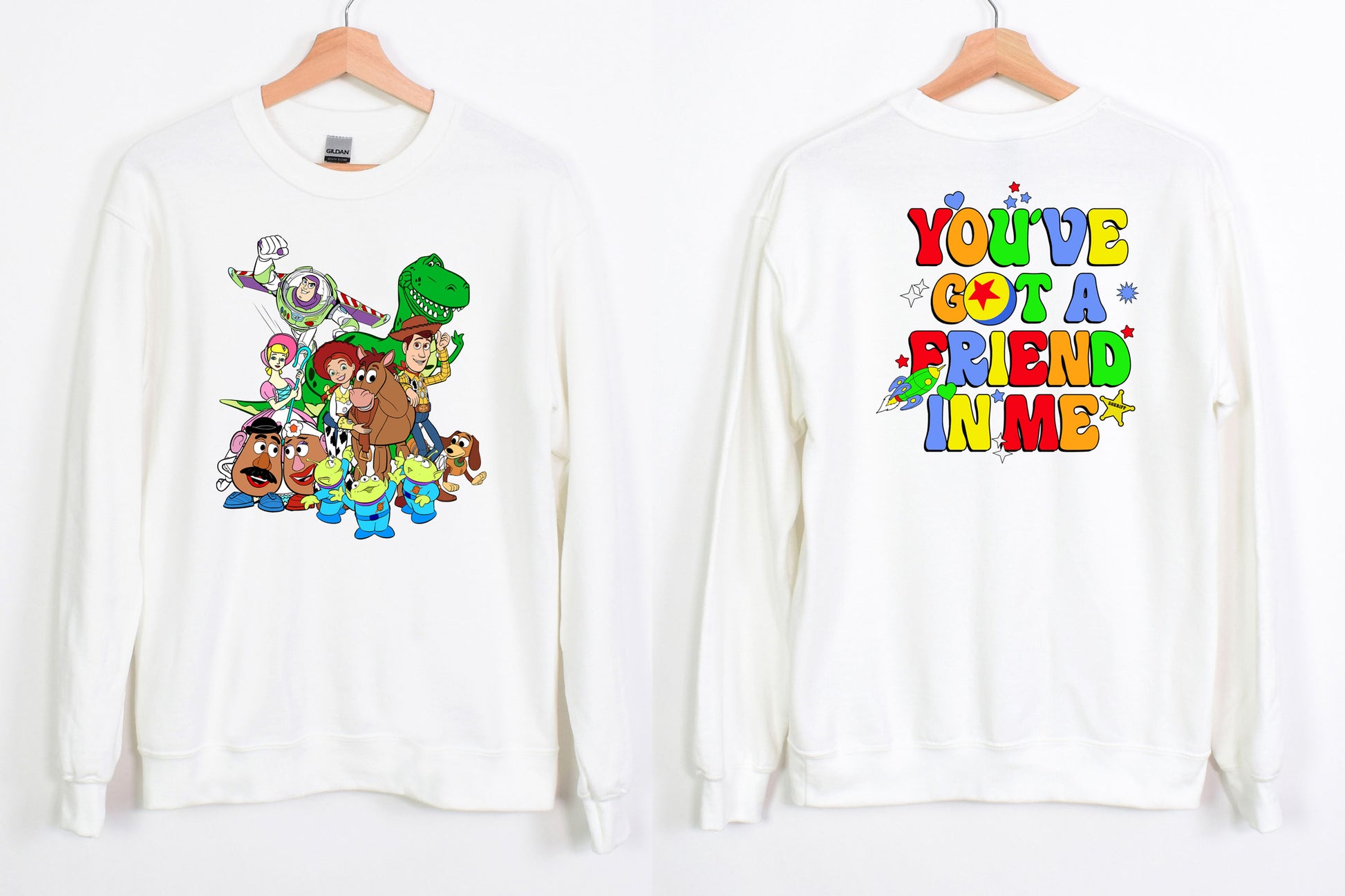 Toy Story You've Got A Friend In Me Family Sweatshirt