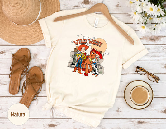 Wild West Woody and Jessie Vintage Shirt