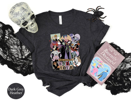 Villains The Evil Tour Tee-Disney Evil Princess Halloween Shirt