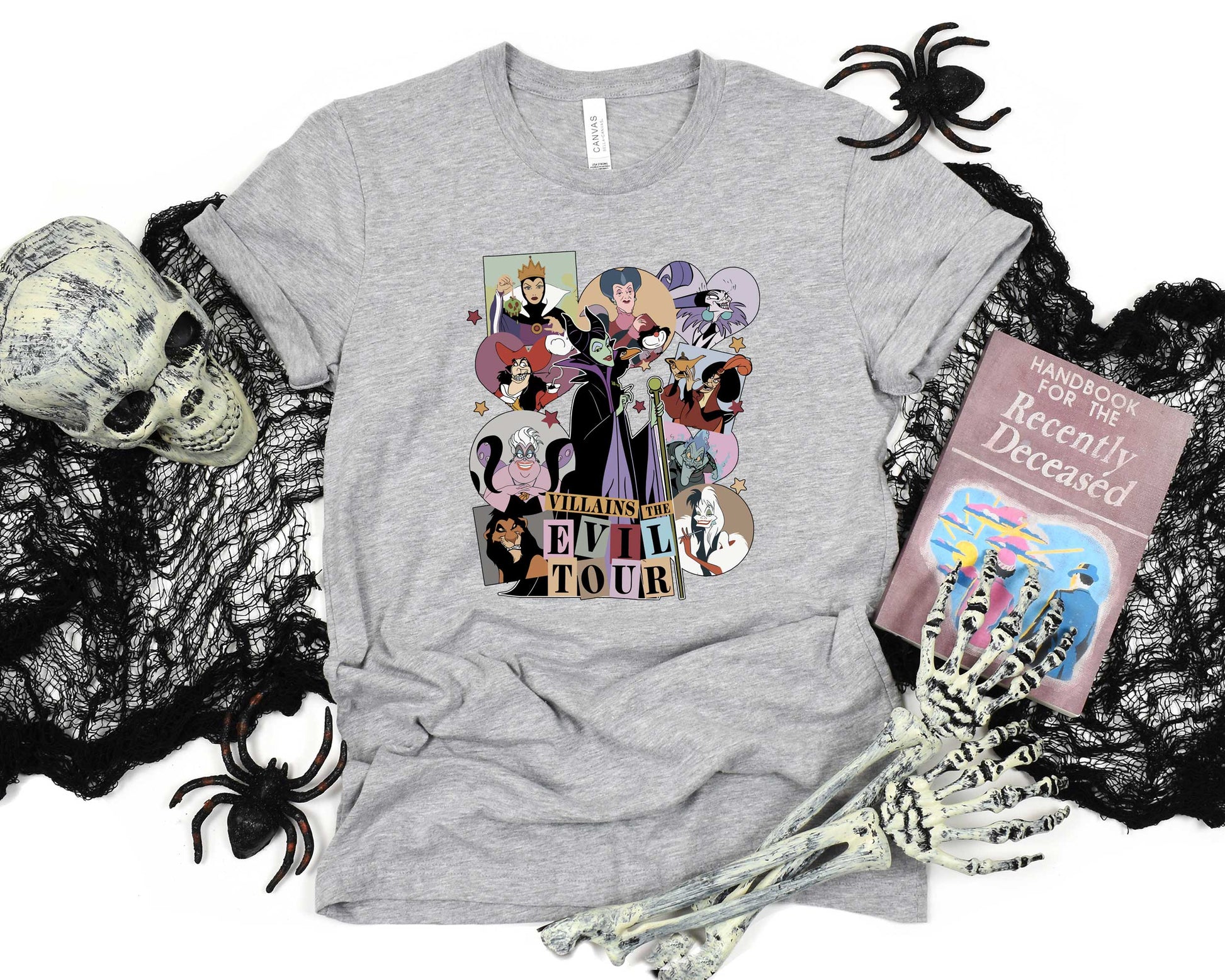 Villains The Evil Tour Tee-Disney Evil Princess Halloween Shirt