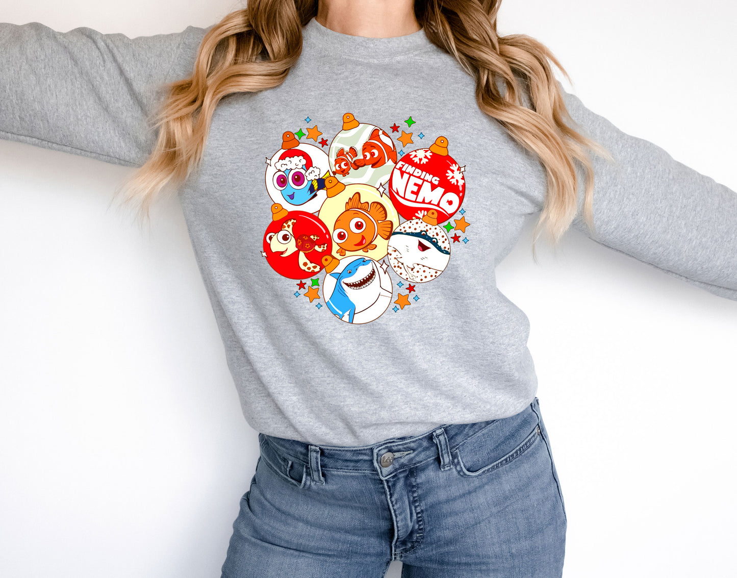 Festive Finding Nemo Christmas Sweatshirt