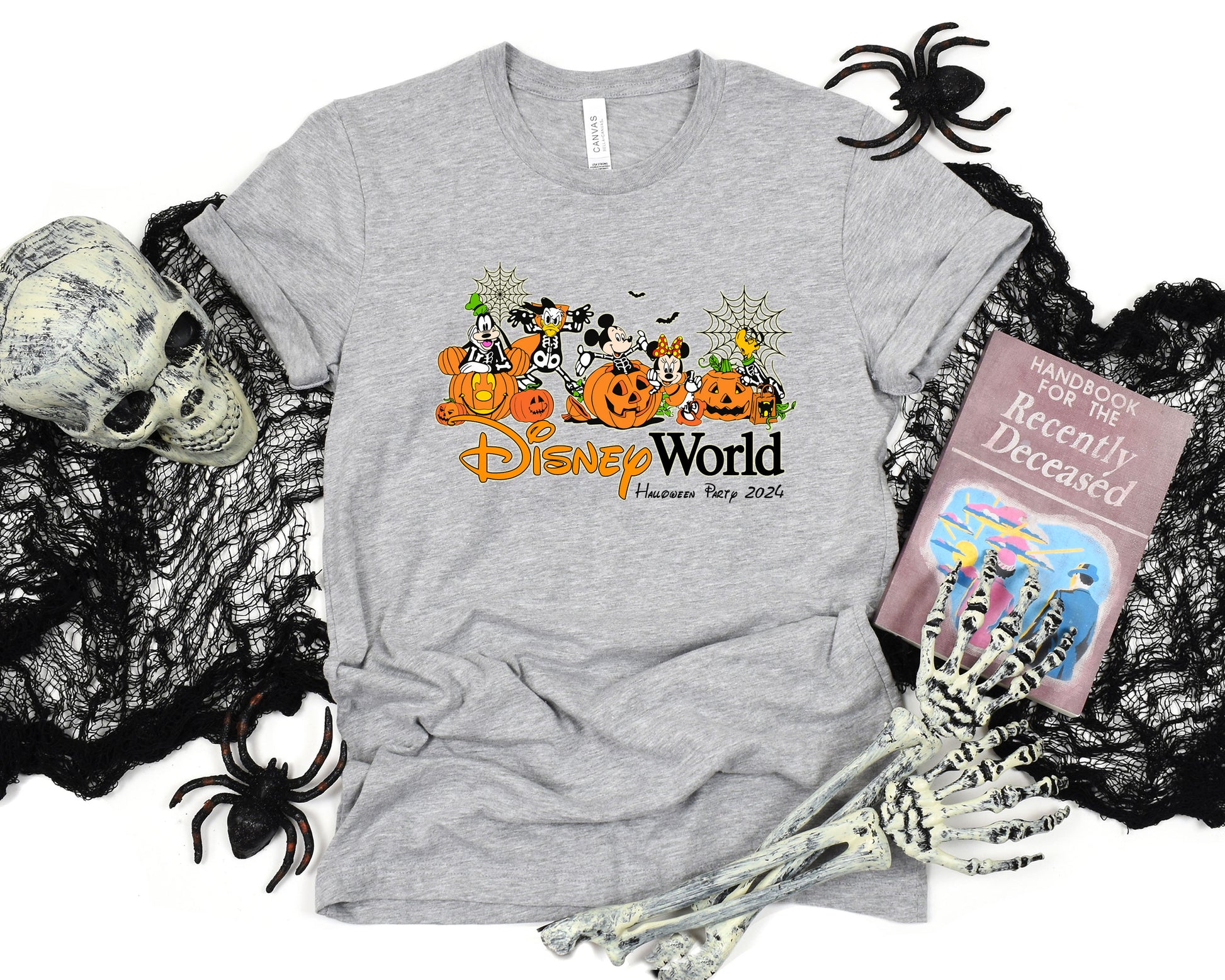 Mickey and Friends Disney World Halloween Vacation Family Matching T-shirts Adult unisex 3XL / White