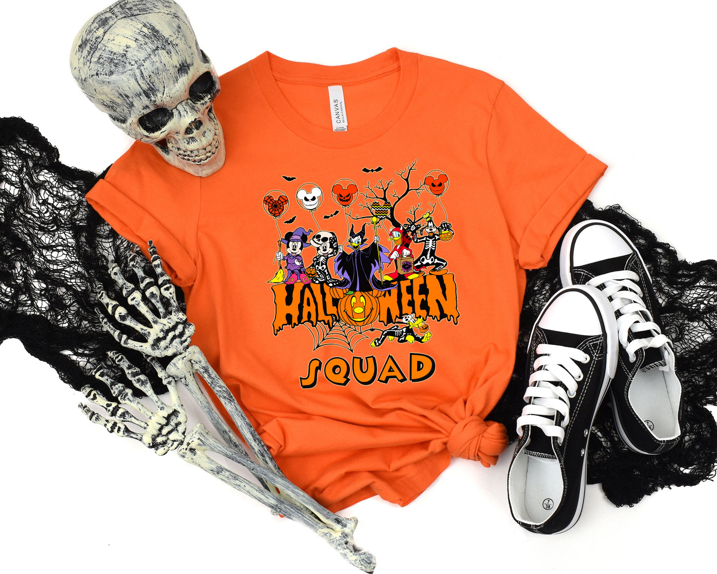 Mickey & Friends Halloween Squad Magic Matching Shirt