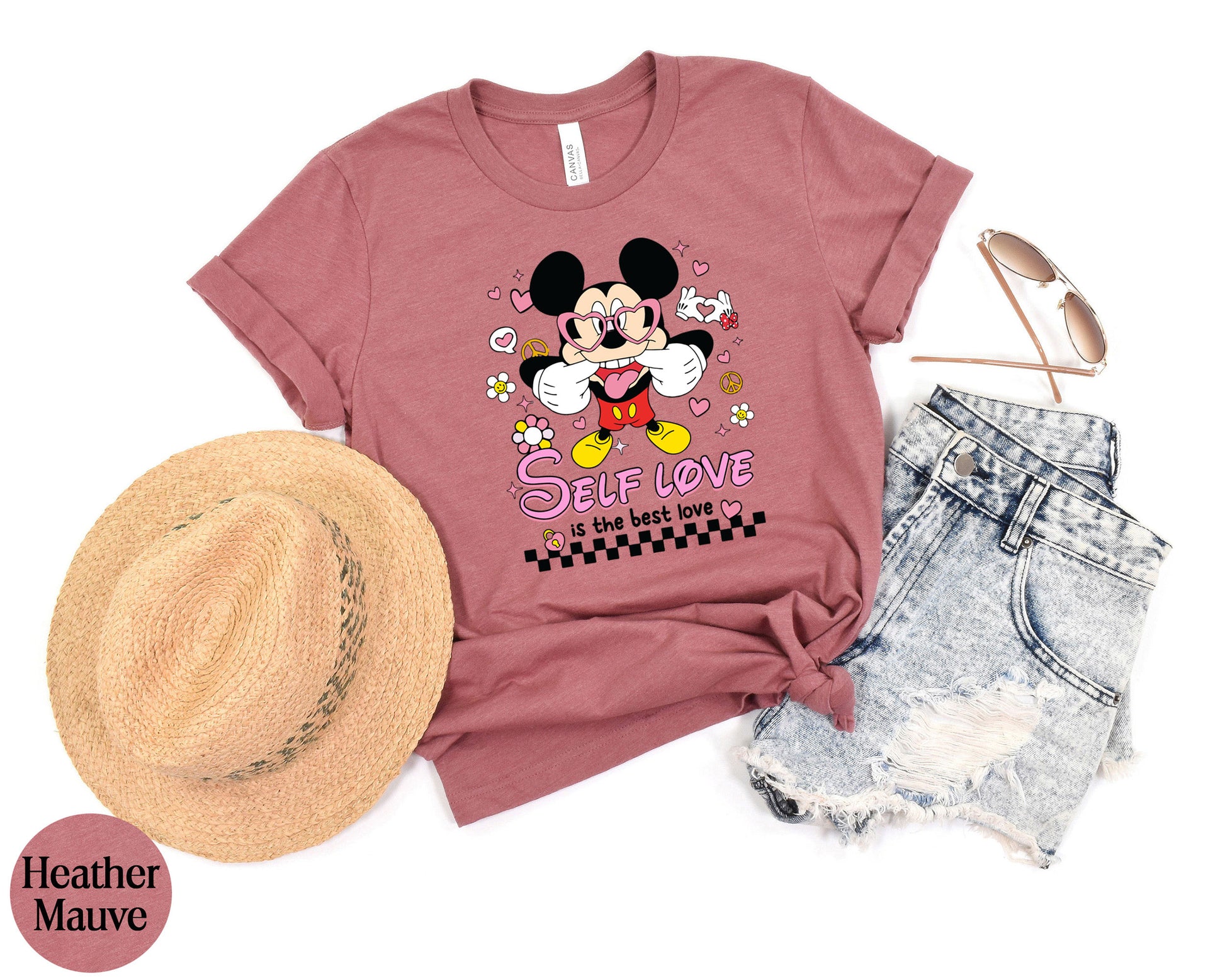 Self Love is The Best Love Shirt for Disneyland and Disney World Enthusiast