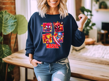 Marvel Avengers Family Sweatshirt for True Heroes