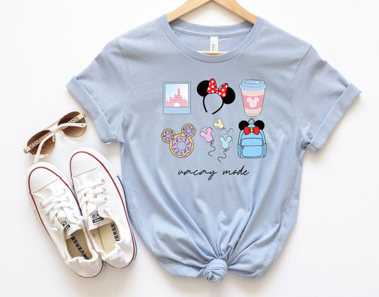 Disneyland & Disney World Vacay Mode Women Shirt