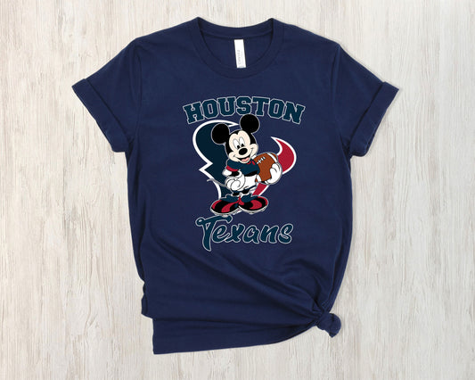 Houston Texans Mickey Mouse football Shirt