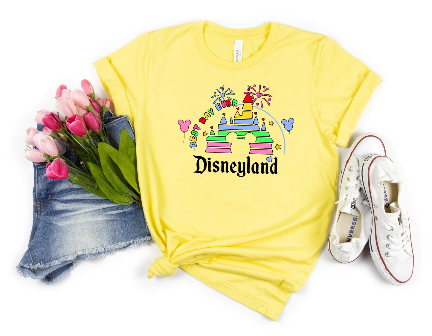 Best day ever Disneyland vacation family t-shirt