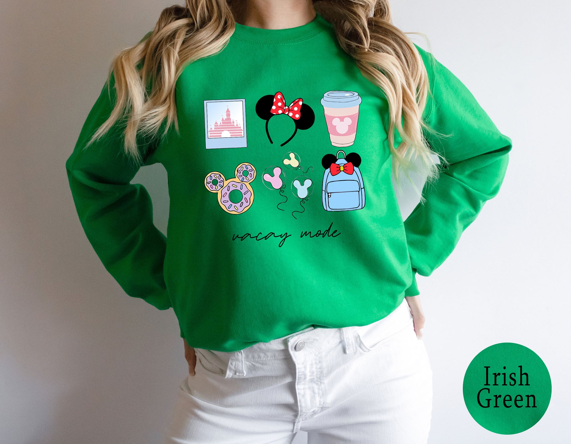 Disneyland Girls Trip Vacay Mode Sweatshirt