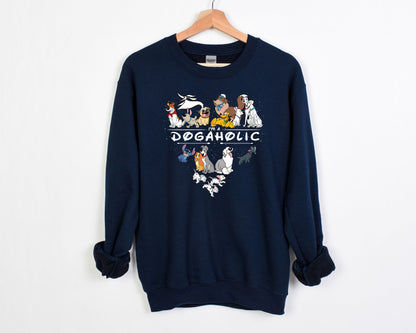 I am a Dogaholic Disney-Inspired Cute Sweatshirt