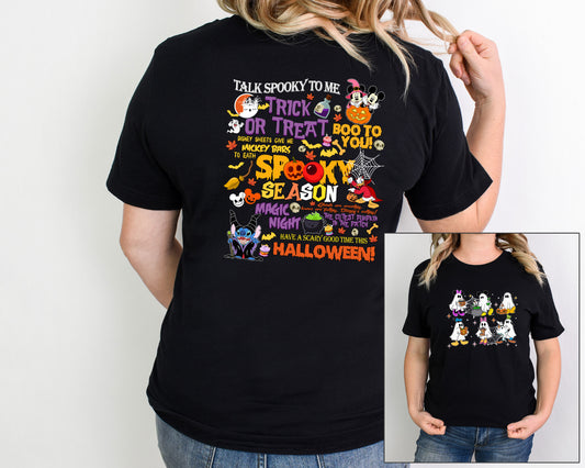 Disneyland and Disney World Halloween Party Shirts