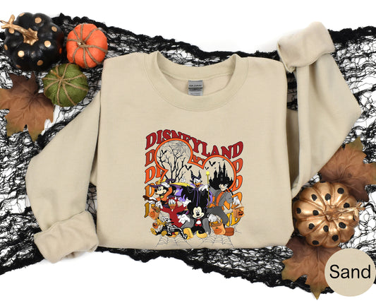 Magic Kingdom Halloween trip Disneyland-Inspired Sweatshirt