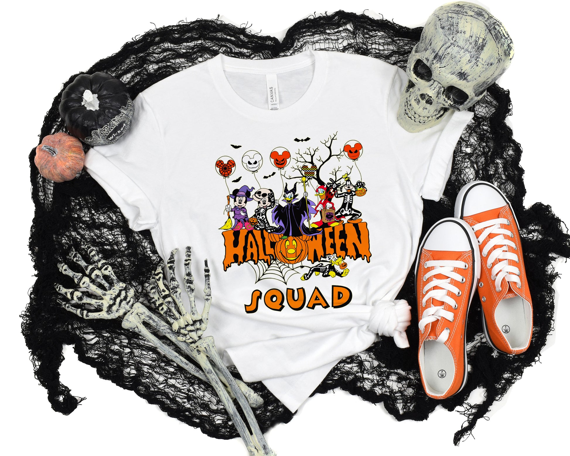 Mickey & Friends Halloween Squad Magic Matching Shirt