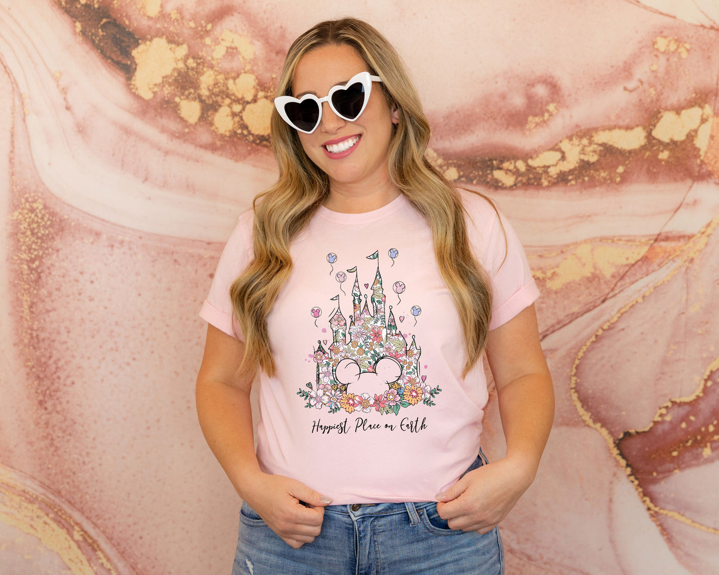 Disney Flower Castle Shirt